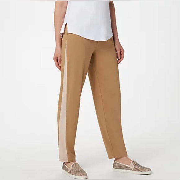 Logo by Lori Goldstein|Navy loungewear, super soft pants•••two tone, neutral, L - Picture 4 of 14